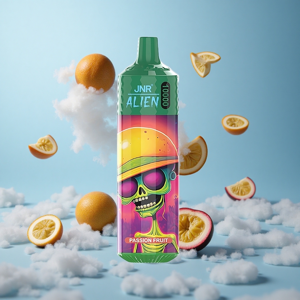 JNR Alien 10000 Puffs Passion Fruit 850mAh 20ml RGB LED Type-C