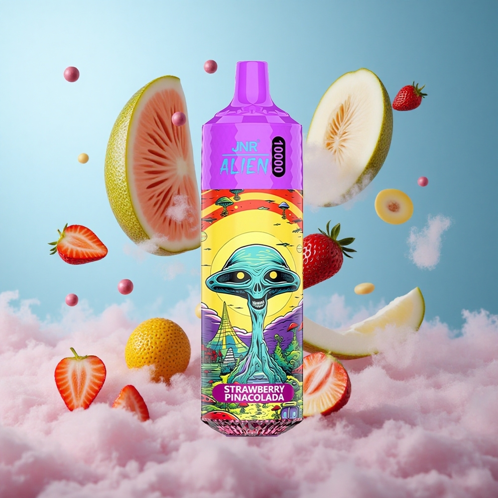 JNR Alien 10000 Puffs Strawberry Pina Colada 850mAh 20ml Type-C RGB