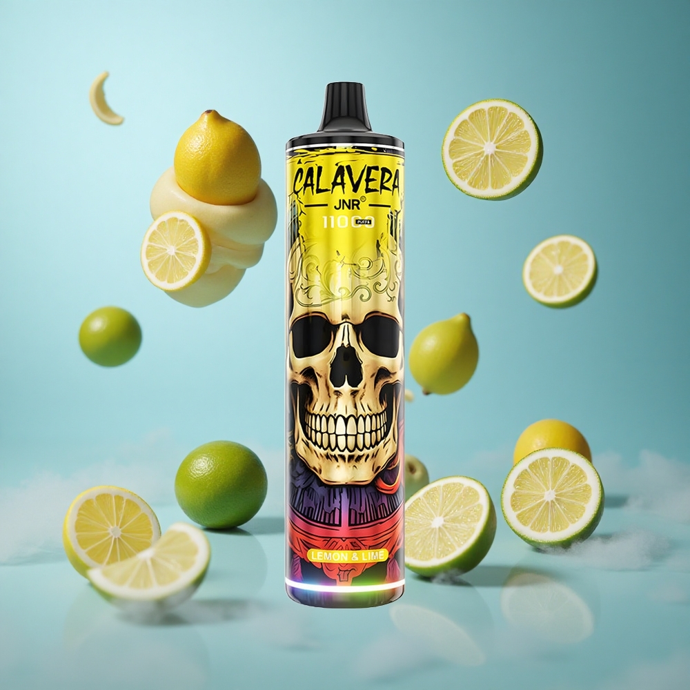 JNR Calavera 11000 Puffs Disposable Vape Lemon & Lime 850mAh 21ml 1.0ohm