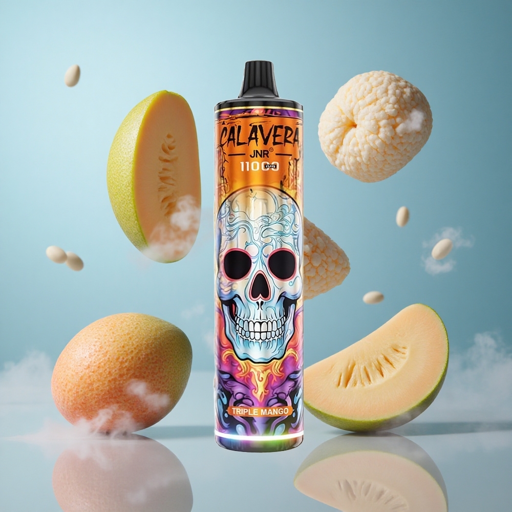 JNR Calavera 11000 Puffs Triple Mango Disposable Vape 850mAh 21mL 1.0ohm