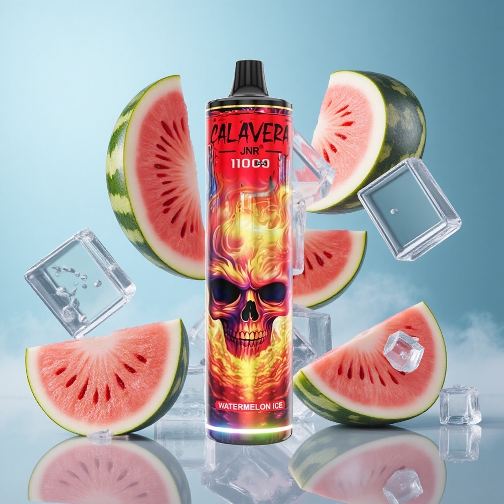 JNR Calavera 11000 Puffs Watermelon Ice Disposable Vape 850mAh 21ml Type-C