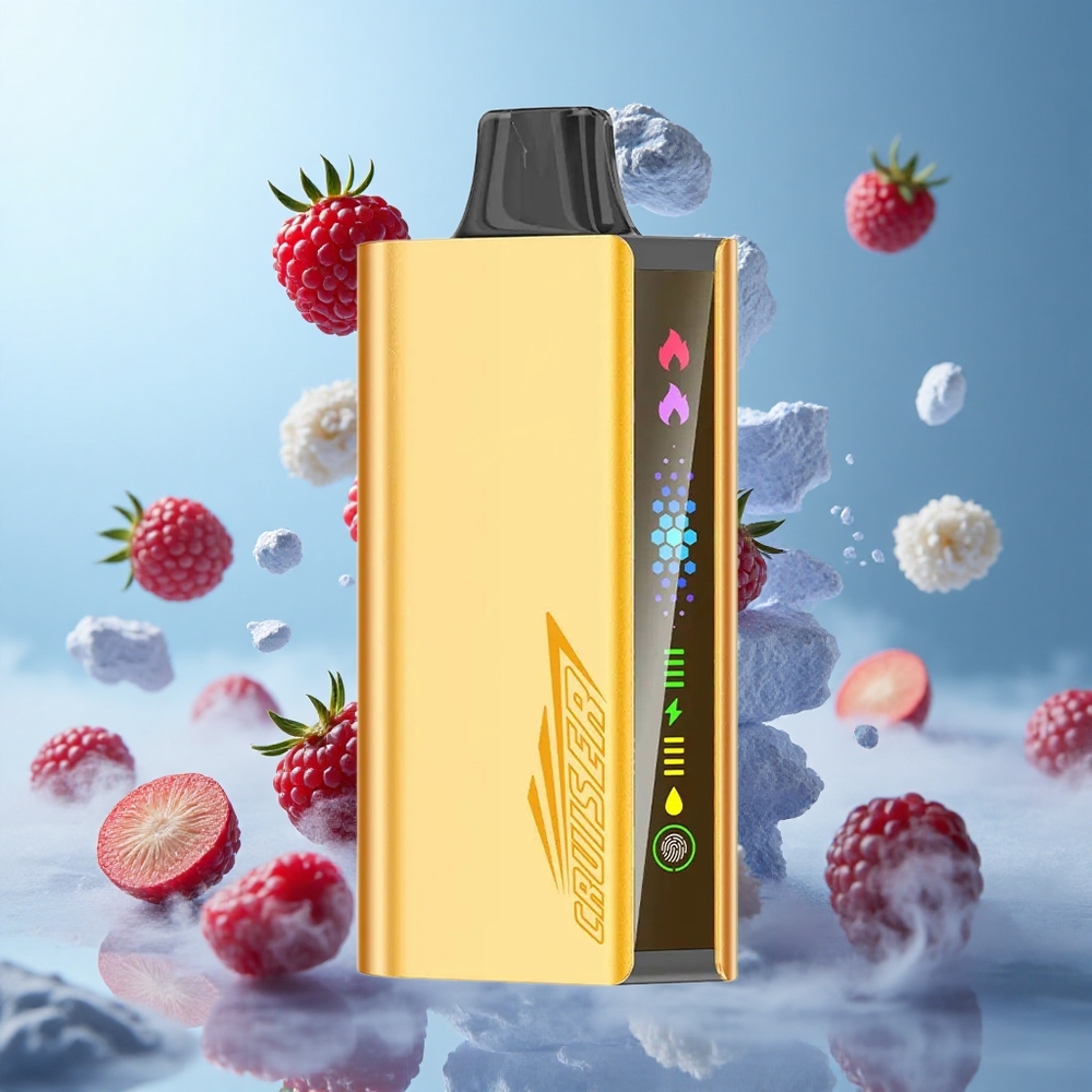 JNR Cruiser 12000 Puffs Blackberry Ice No-Charge Disposable Vape with 3500mAh Battery & Dual Mesh Coil