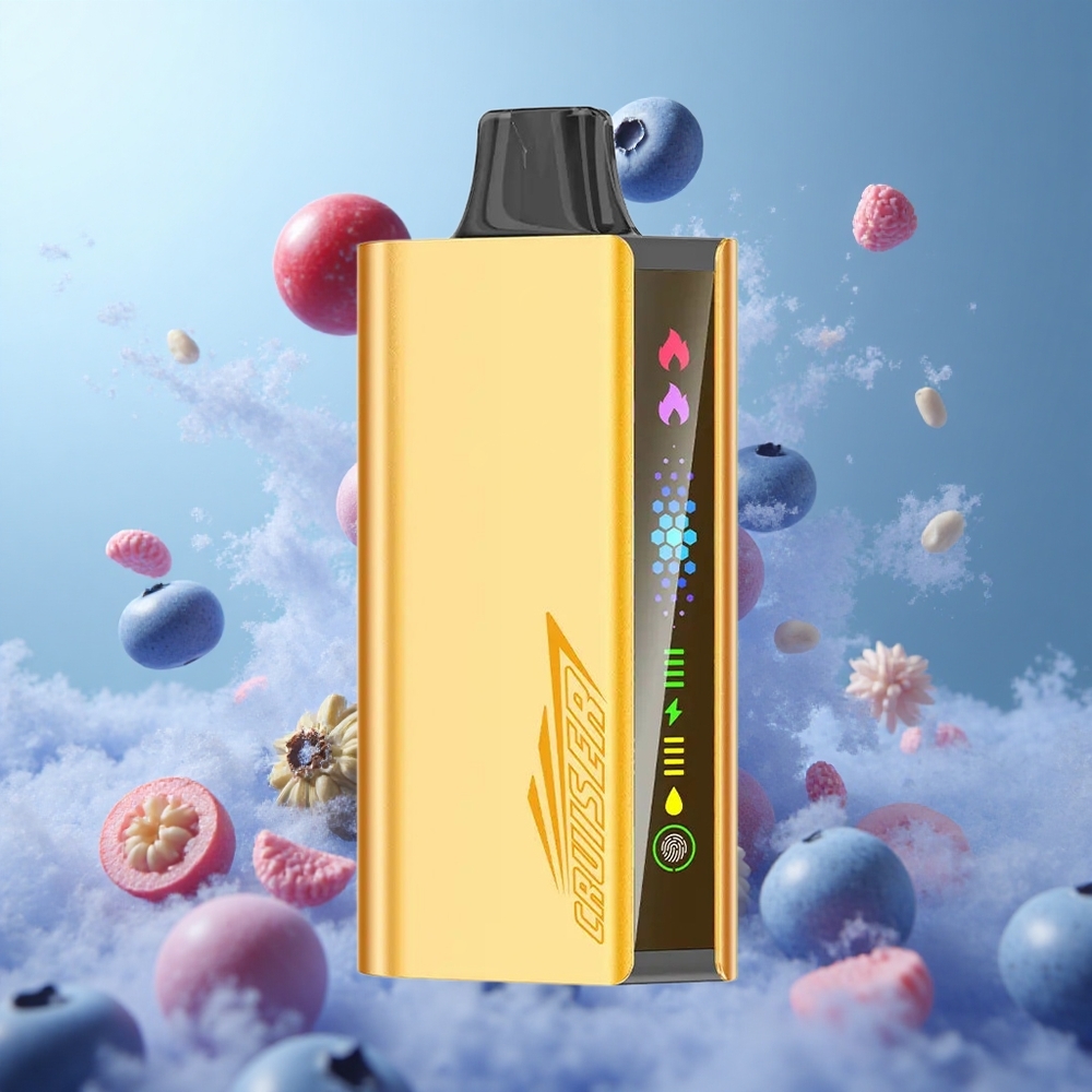 JNR Cruiser 12000 Puffs Dual Mesh Blueberry Blast No-Charge Disposable Vape