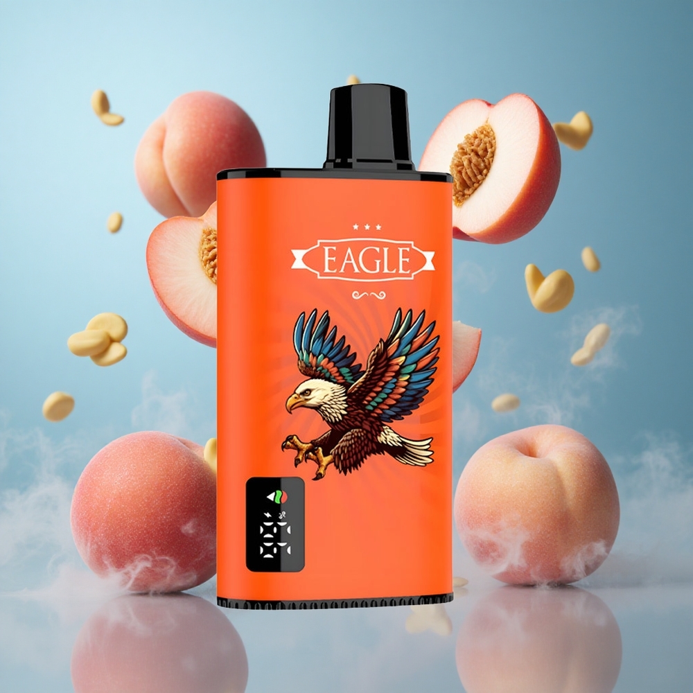 JNR EAGLE Smart 23000 Puffs Digital Screen 1.0ohm Mesh Juicy Peaches Disposable Vape