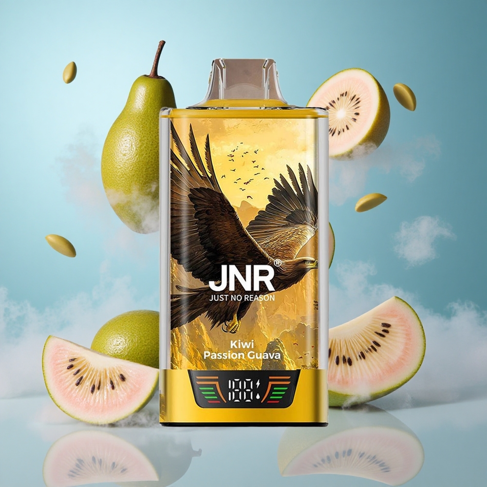 JNR Falcon Pro 28000 30ml 950mAh 5% Nicotine Kiwi Passion Guava Disposable Vape