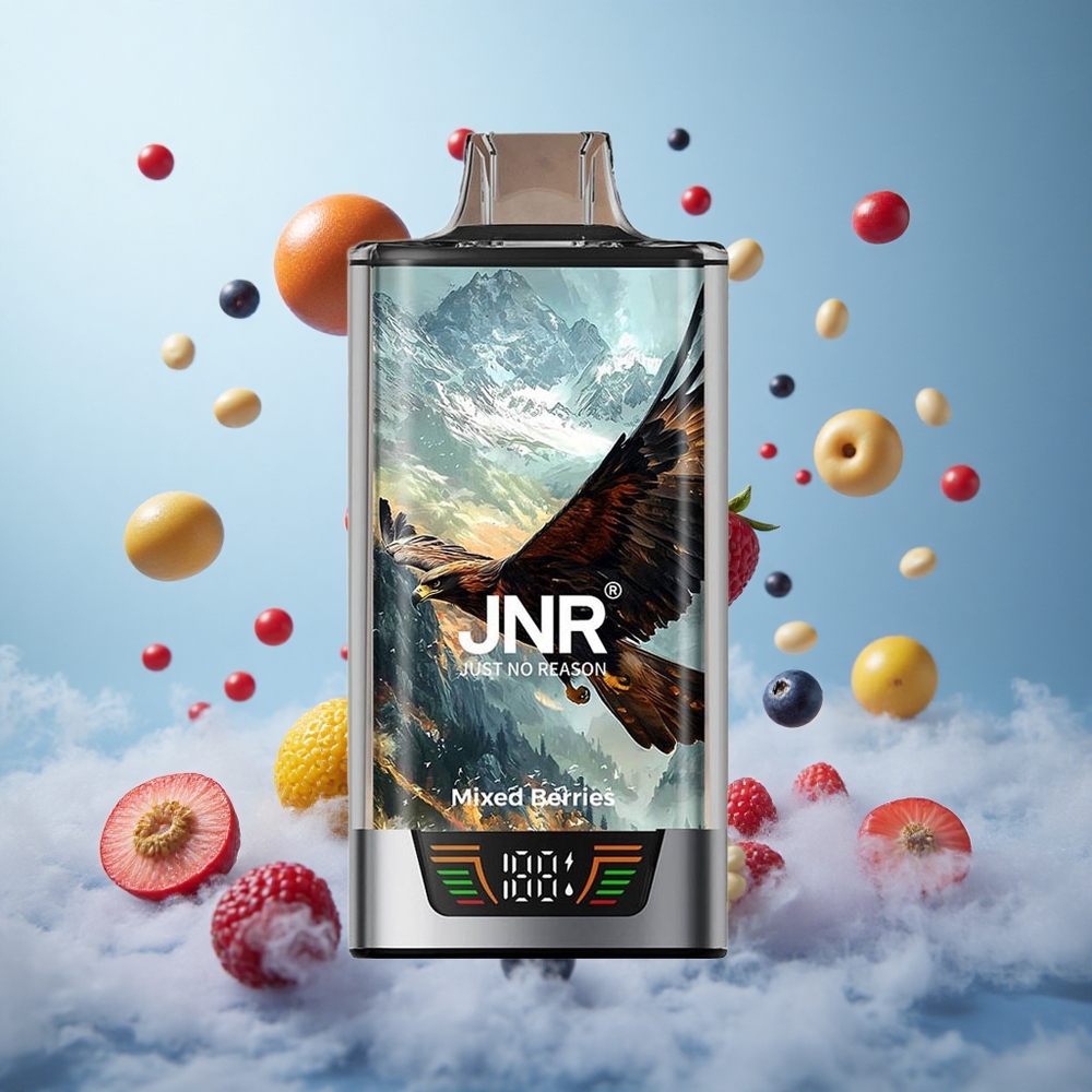 JNR Falcon Pro 28000 30ml 950mAh 5% Nicotine Mixed Berries Disposable Vape Dual Mesh MTL