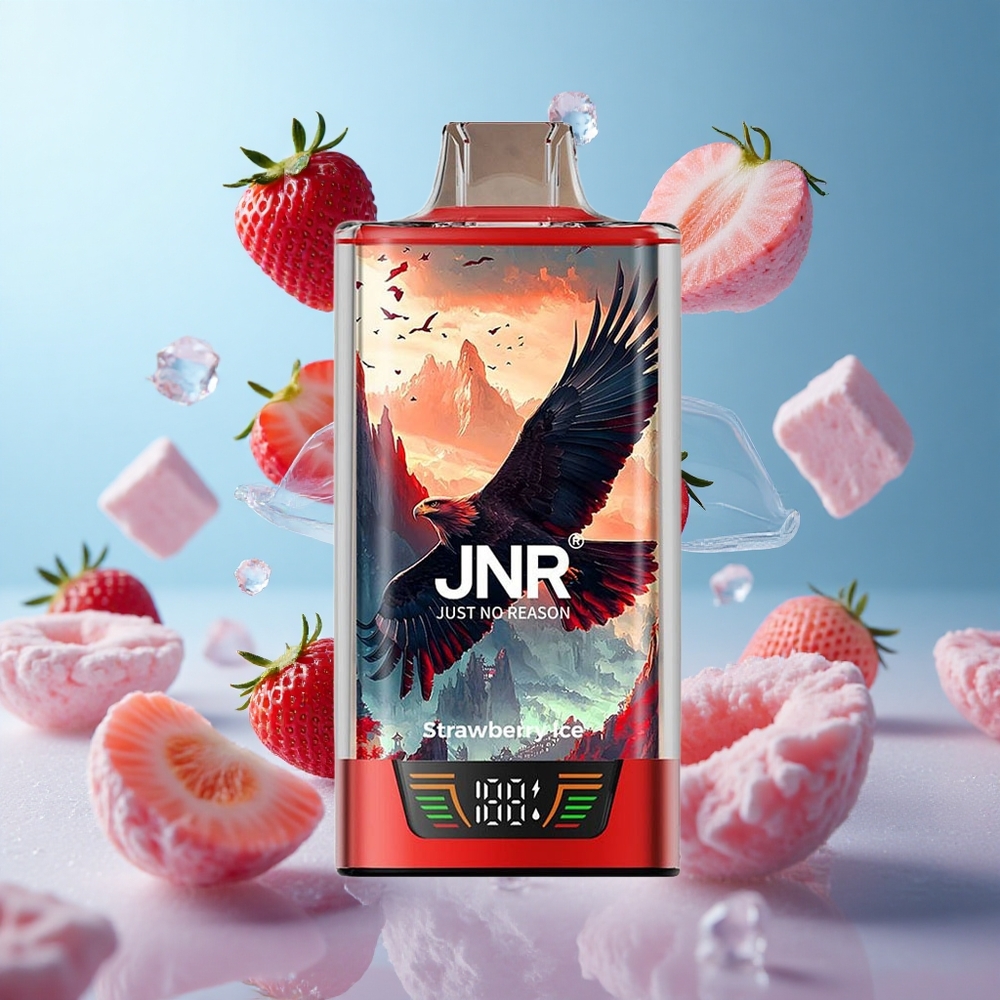 JNR Falcon Pro 28000 30ml 950mAh 5% Nicotine Strawberry Ice Disposable Vape