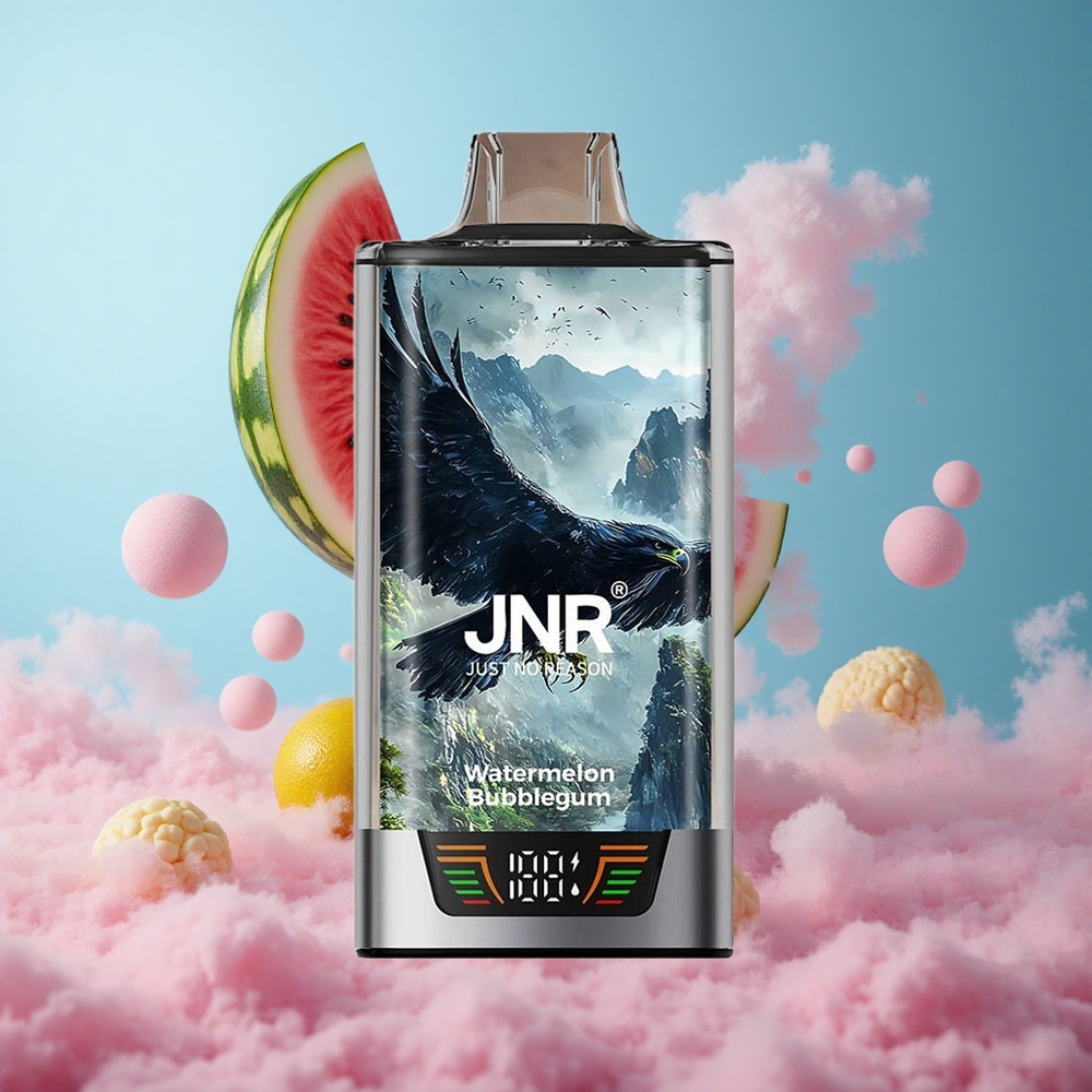 JNR Falcon Pro 28000 30ml 950mAh Dual Mesh MTL Watermelon Bubblegum Disposable