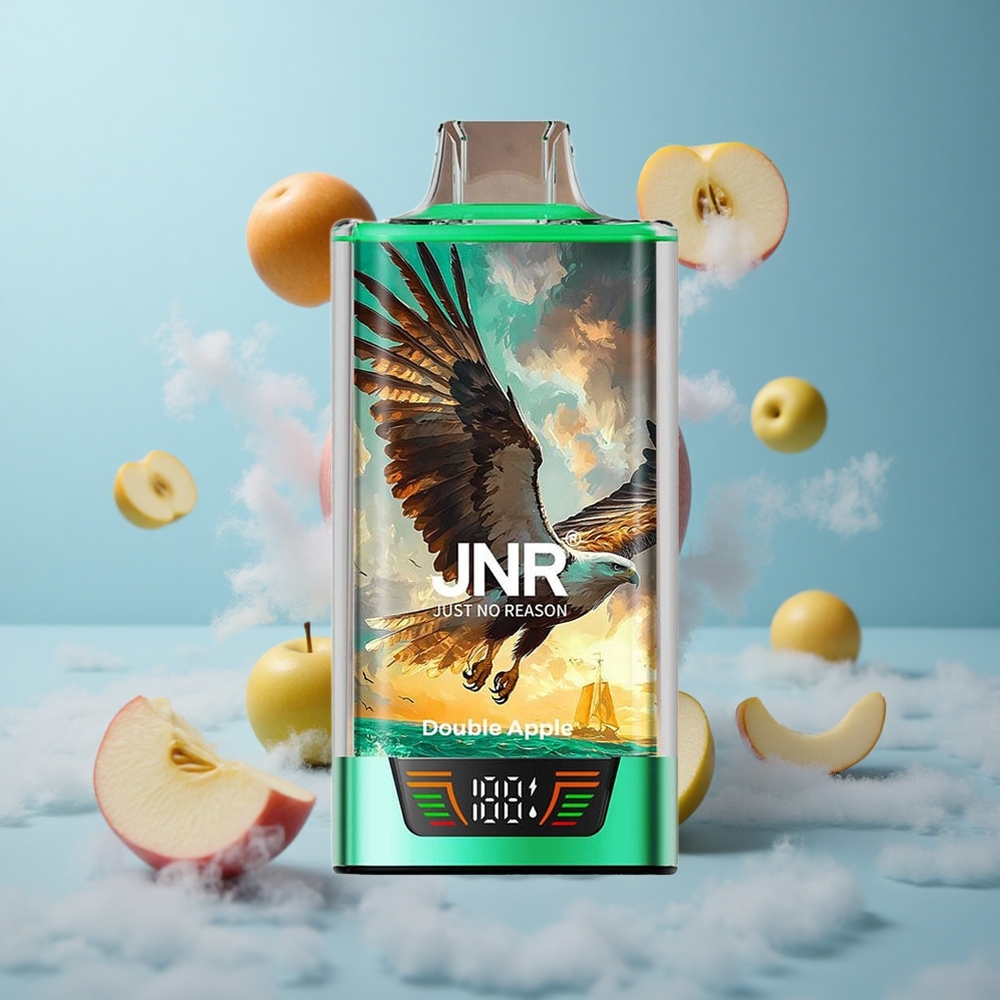 JNR Falcon Pro 28000 30ml Dual Mesh Double Apple Disposable Vape