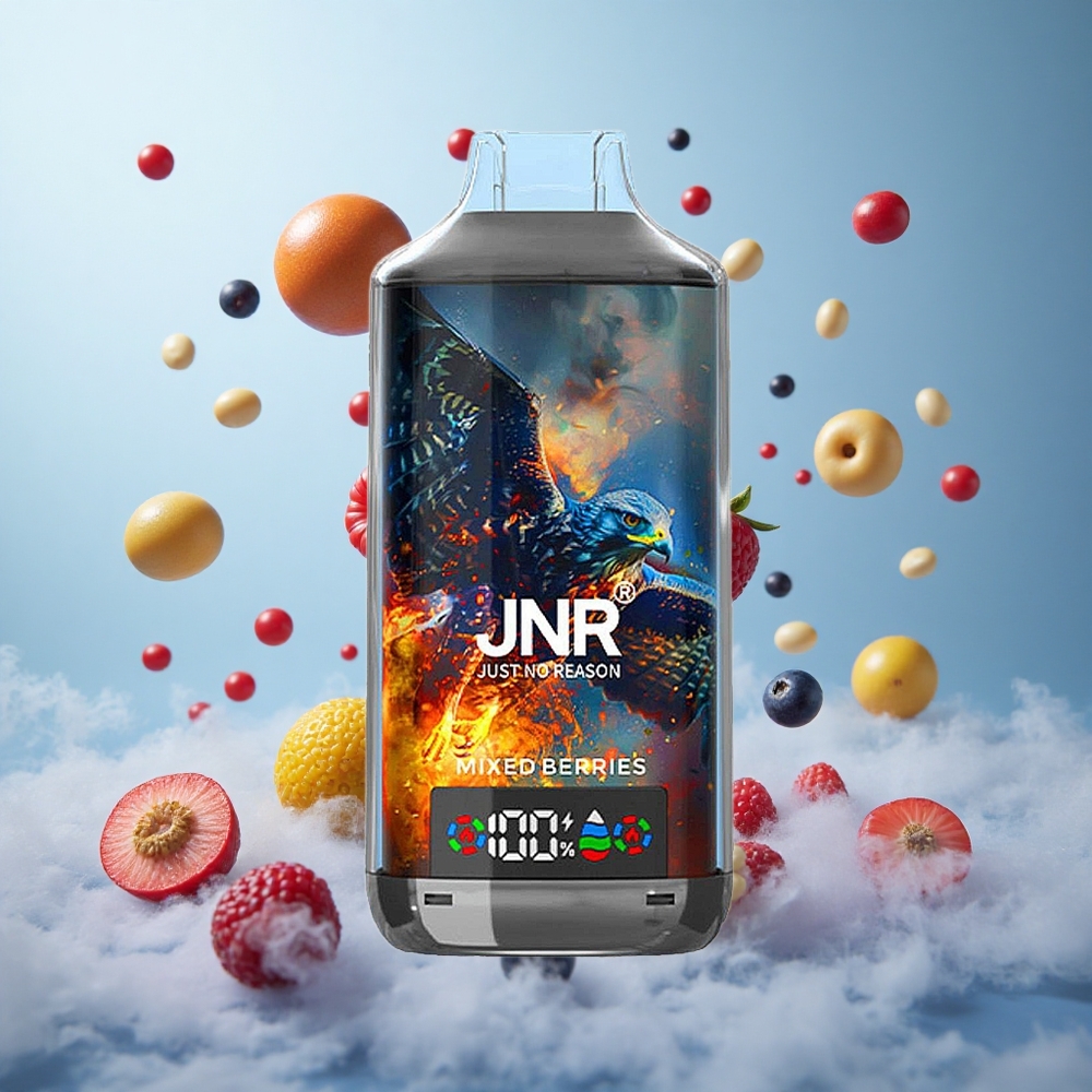 JNR Falcon X 18000 Puffs 24ml Mixed Berries 750mAh Dual Mesh Coil Type-C