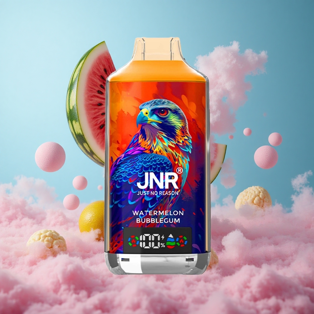 JNR Falcon X 18000 Puffs 24ml Watermelon Bubblegum Dual Mesh Coil Type-C 750mAh