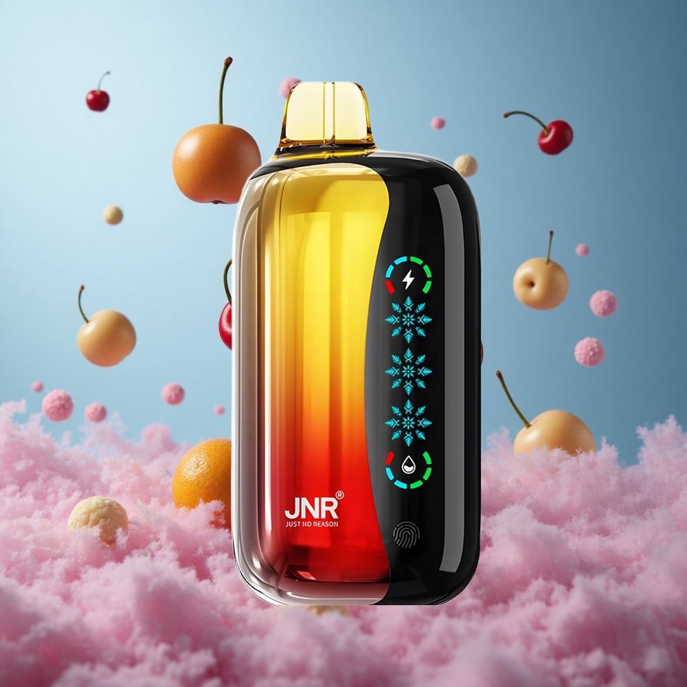 JNR Flex Ice 21000 Puffs Cherry Cola Disposable Vape Ice Adjustable 26ml E-liquid Dual Mesh Type-C
