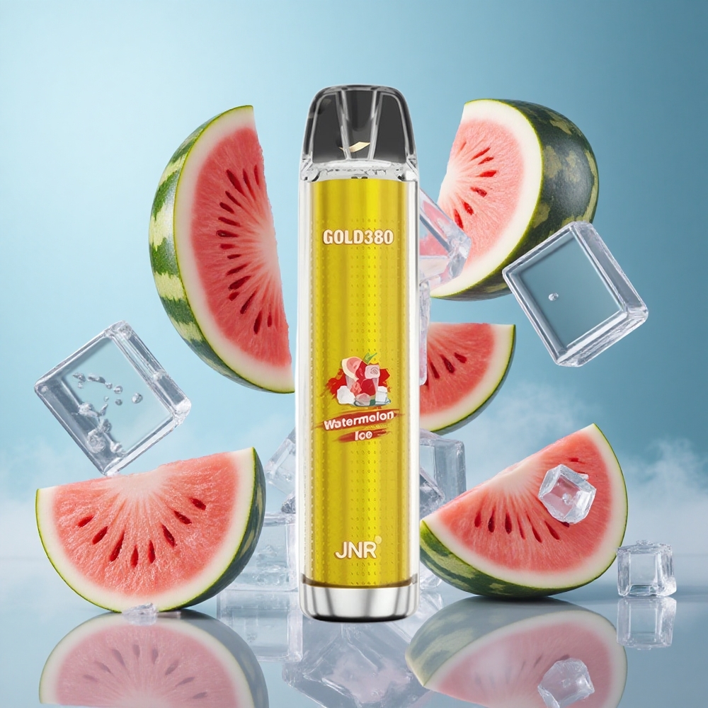 JNR Gold380 6000 Puffs Disposable Vape Watermelon Ice Mesh Coil 1500mAh