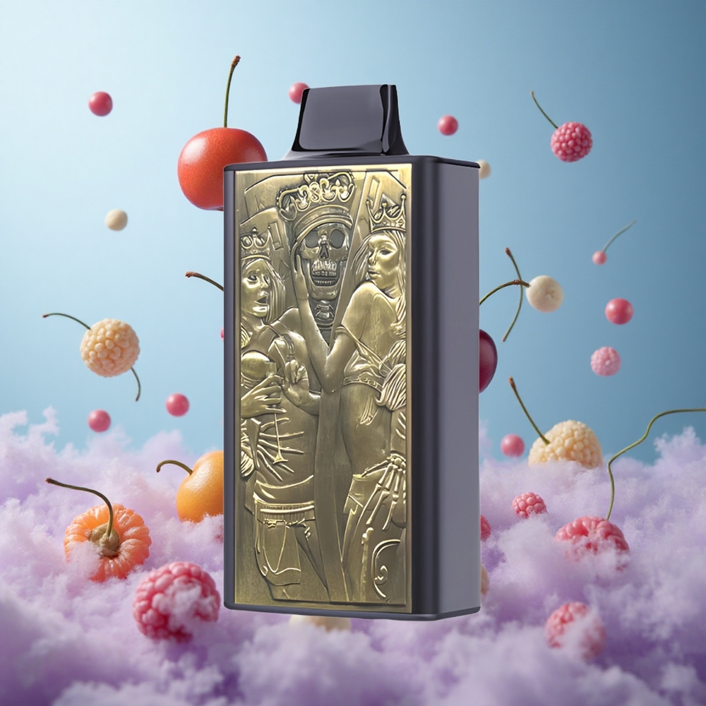 JNR Mega Box 25000 Puffs 30ml 850mAh Dual Mesh Cherry Berry Disposable Vape