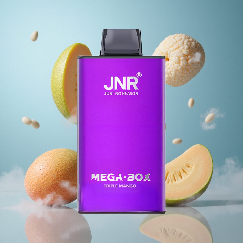 JNR Mega Box 25000 Puffs 30ml 850mAh Dual Mesh Triple Mango Disposable Vape