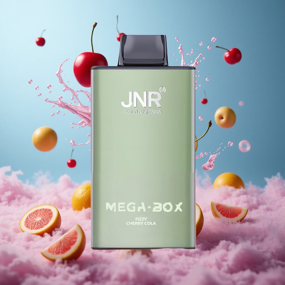 JNR Mega Box 25000 Puffs 30ml Dual Mesh Fizzy Cherry Cola Disposable Vape