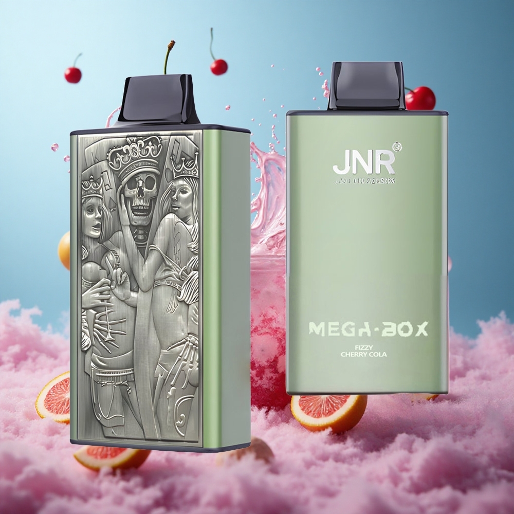 JNR Mega Box 25000 Puffs 30ml Dual Mesh Fizzy Cherry Cola Disposable Vape