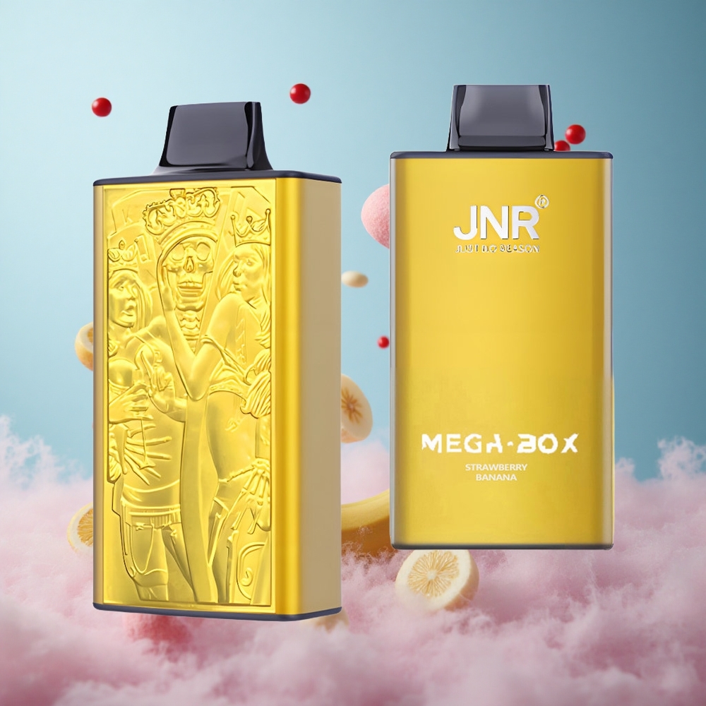 JNR Mega Box 25000 Puffs 30ml Strawberry Banana Disposable Vape