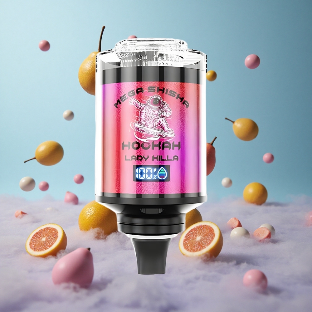 JNR Mega Shisha 100K 2200mAh 60mL 2% Nicotine Lady Killa Desktop Compatibility