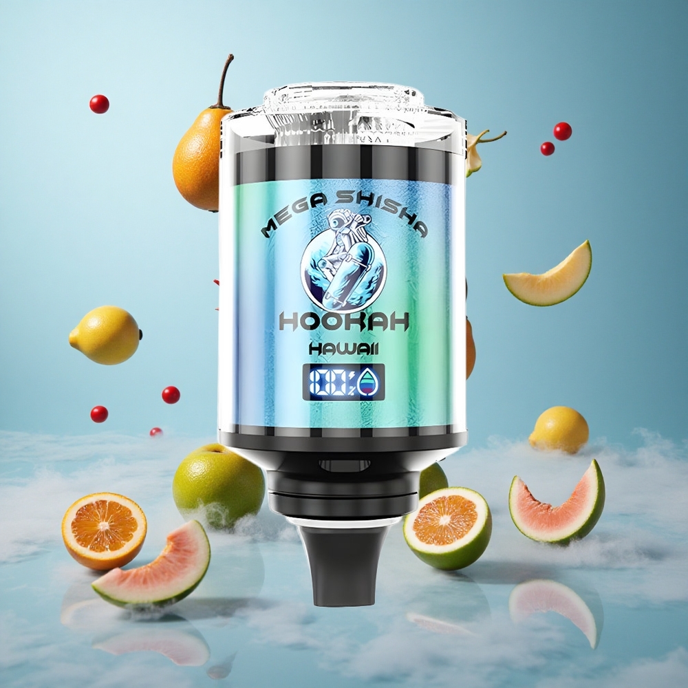 JNR Mega Shisha 100K 60ml 2200mAh Type-C Desktop Hawaii