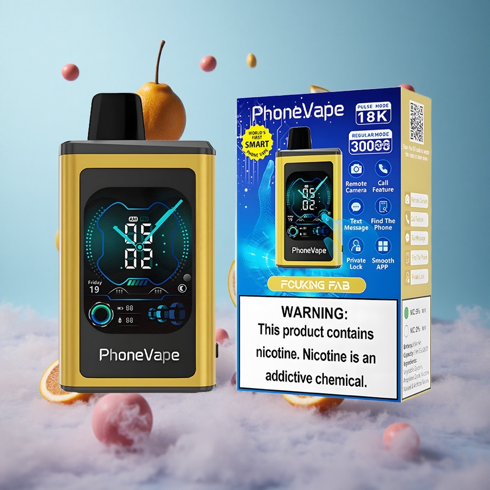 JNR PhoneVape 30000 Puffs Turbo Adjustable Airflow Fucking Fab