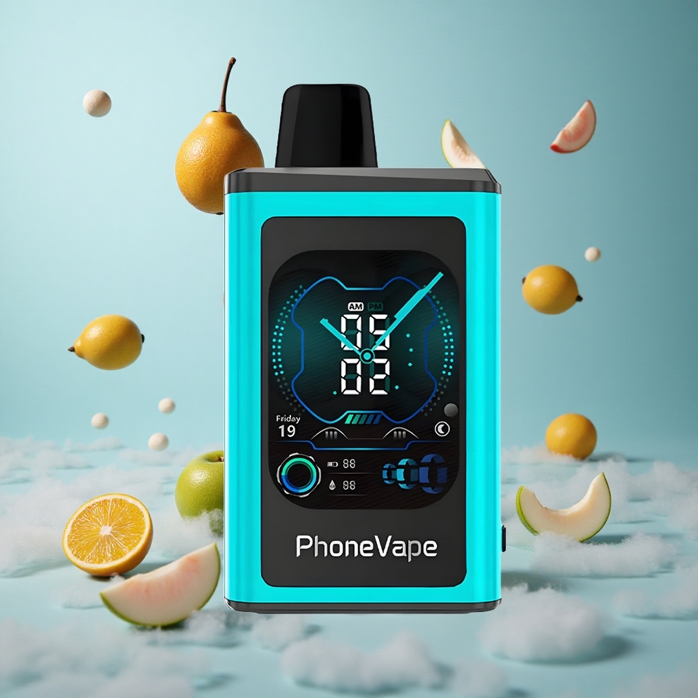 JNR PhoneVape 30000 Turbo Adjustable Airflow Disposable Vape Miami Mint