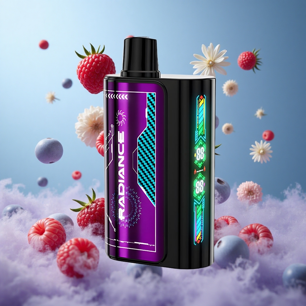 JNR Radiance 31000 Puffs 28ml Dual Mesh Blueberry Sour Raspberry Disposable Vape