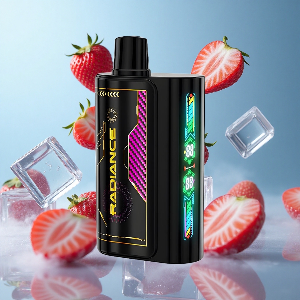 JNR Radiance 31000 Puffs 28ml Dual Mesh Strawberry Ice Disposable Vape