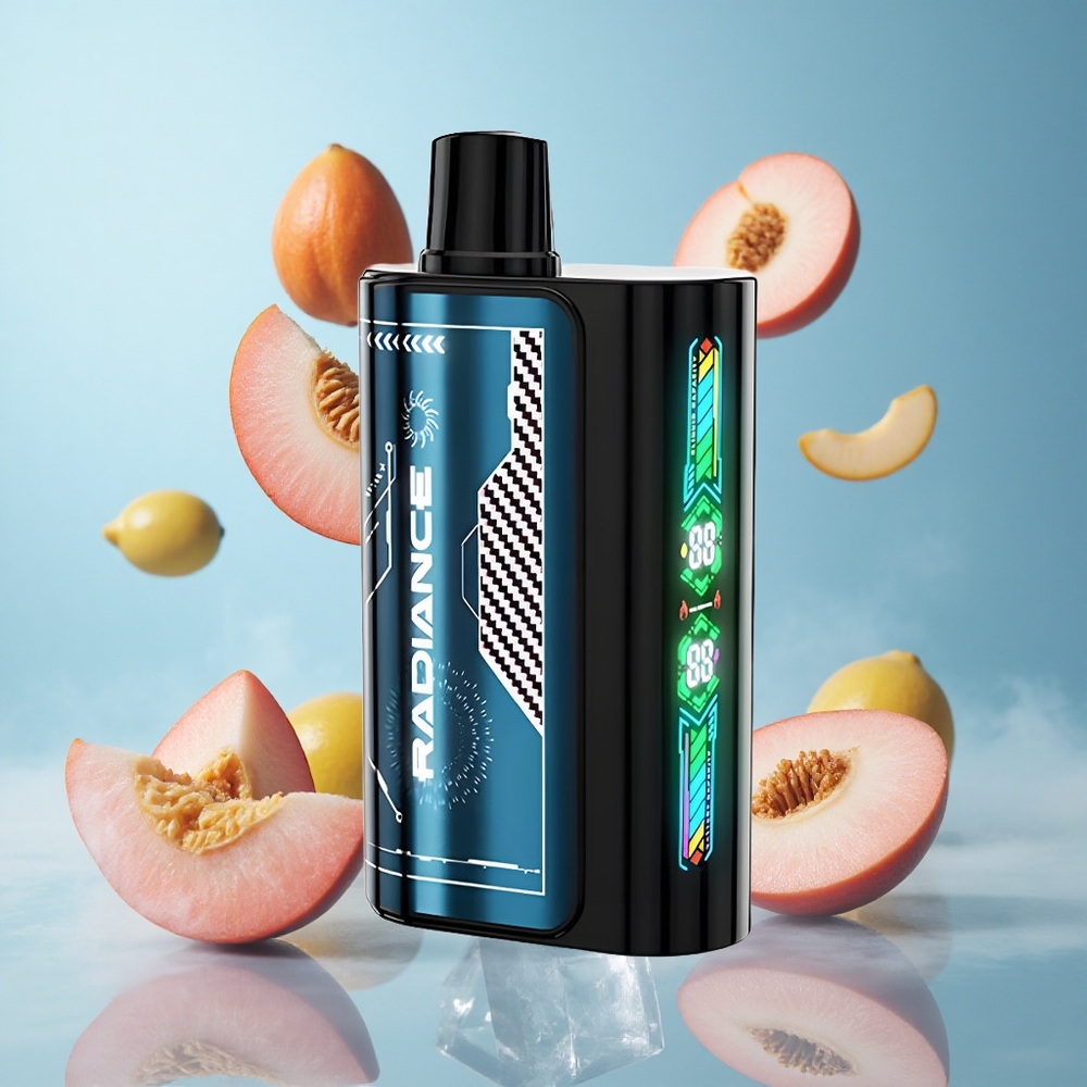 JNR Radiance 31000 Puffs 28ml Dual Mesh Summer Peach Ice Disposable Vape