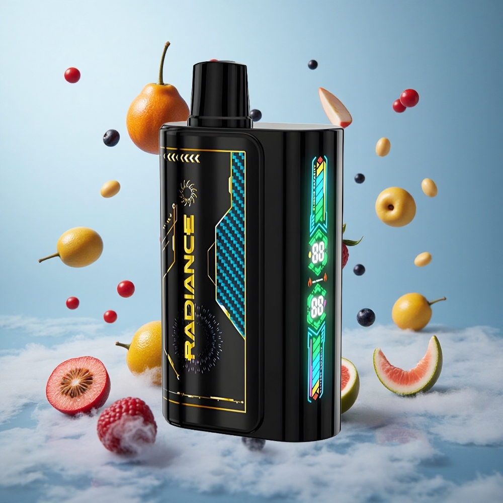 JNR Radiance 31000 Puffs Disposable Vape Mixed Berries 28ml Dual Mesh 950mAh Type-C 2% Nicotine