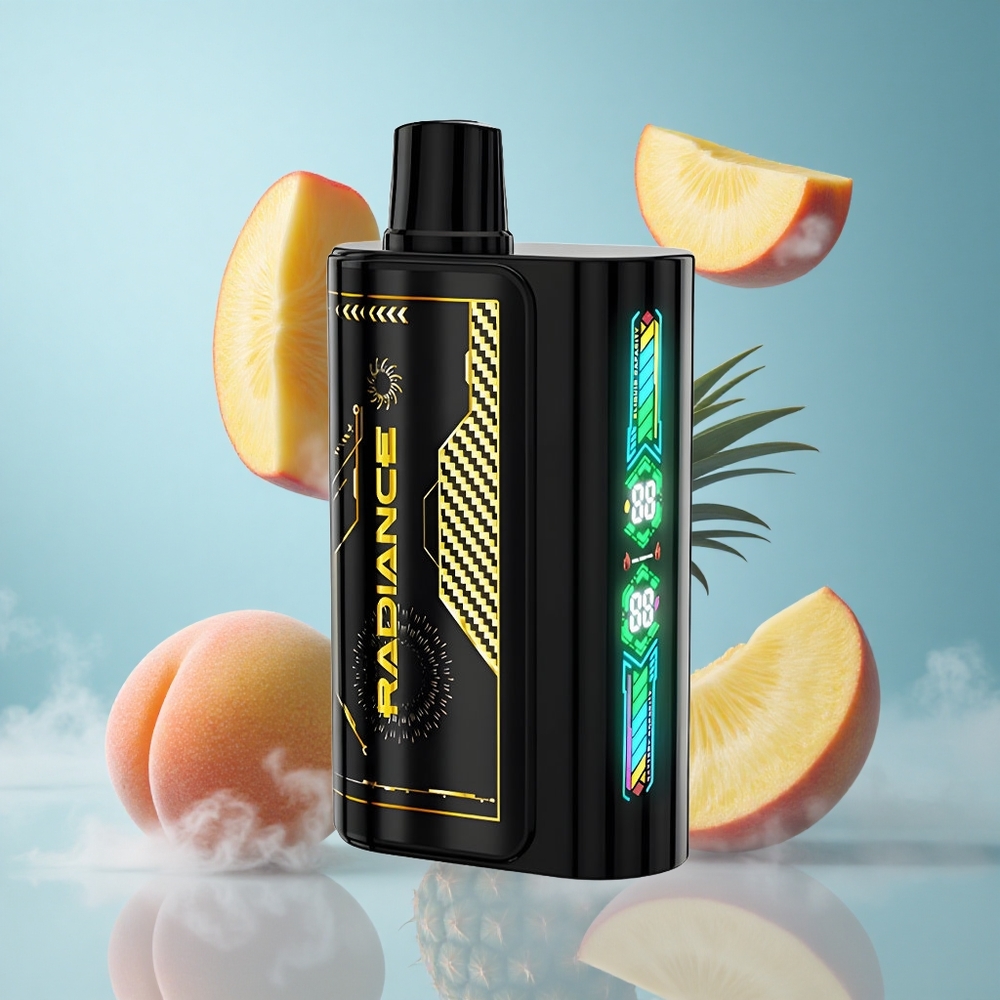 JNR Radiance 31000 Puffs Peach Mango Pineapple 28ml Dual Mesh 950mAh Type-C