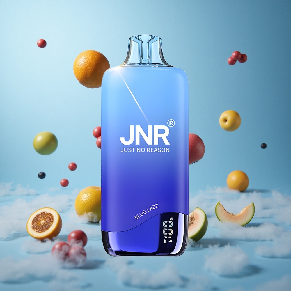 JNR Rainbow 10500 Puffs 18ml 0.8ohm Mesh Disposable Vape Blue Lazz