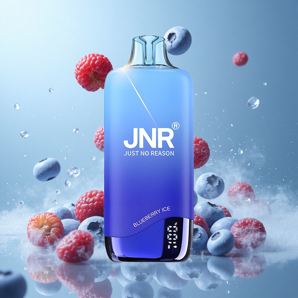 JNR Rainbow 10500 Puffs Disposable Vape 18ml 0.8ohm Mesh Blueberry Ice
