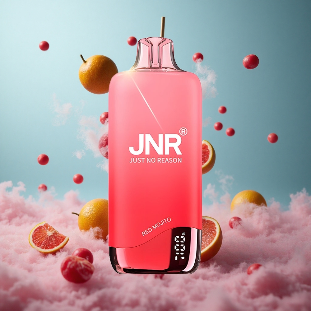 JNR Rainbow 10500 Puffs Disposable Vape 18ml 600mAh Red Mojito