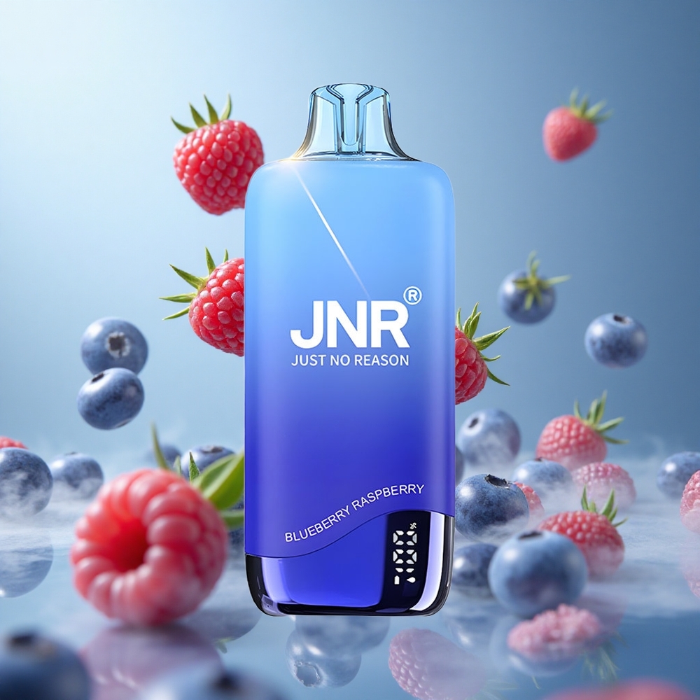 JNR Rainbow 10500 Puffs Disposable Vape Blueberry Raspberry 18ml 600mAh USB-C