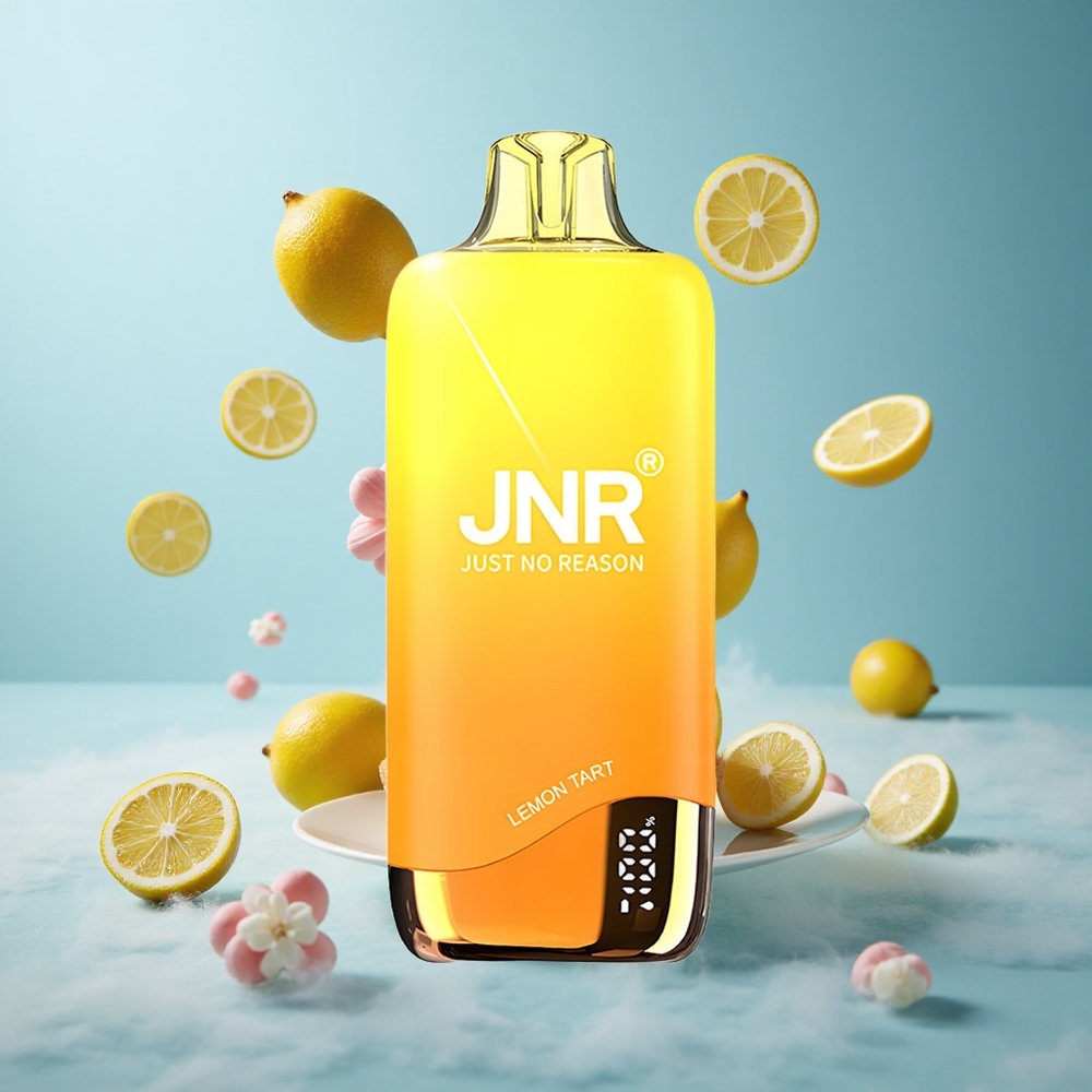 JNR Rainbow 10500 Puffs Disposable Vape Lemon Tart 600mAh 18ml 0.8ohm