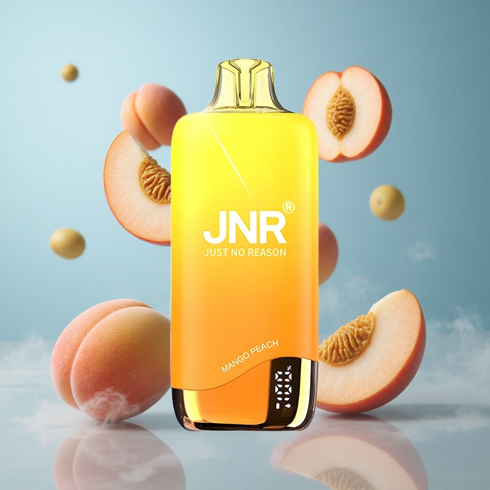 JNR Rainbow 10500 Puffs Mango Peach 18ml 600mAh Mesh Disposable Vape