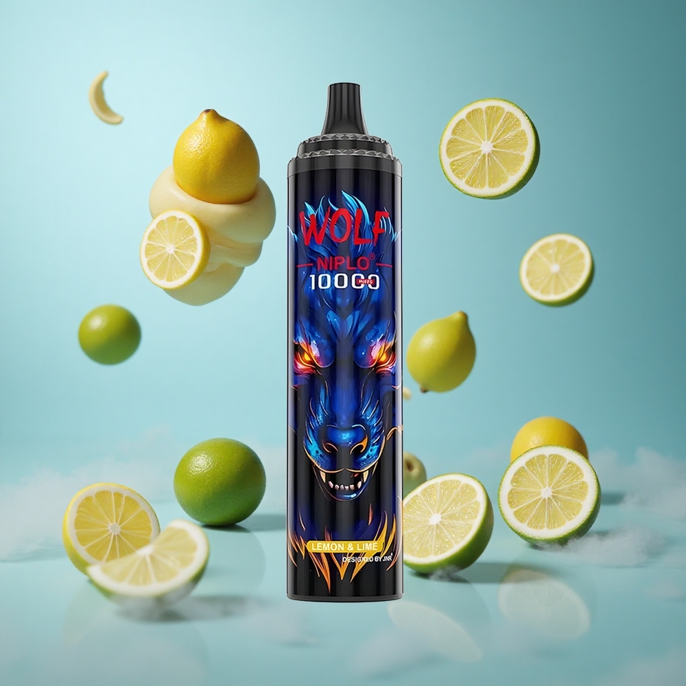 JNR Wolf Niplo 10000 Puffs Lemon & Lime 20ml 650mAh Type-C