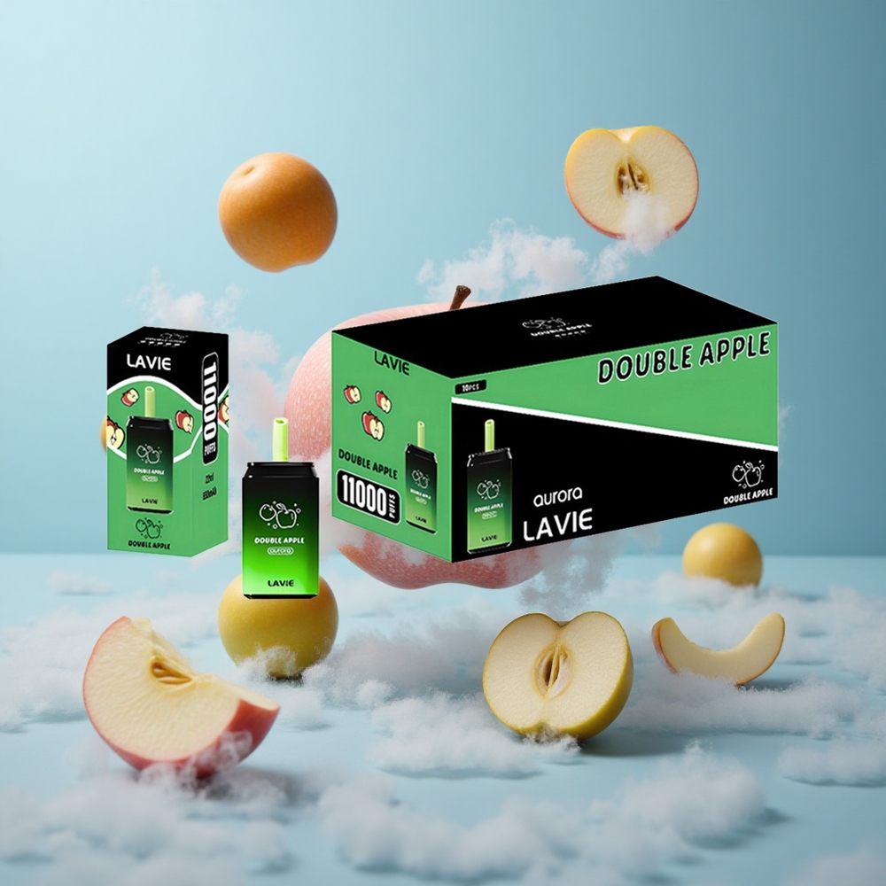 Lavie Aurora 11000 Puffs 22ML Double Apple Type-C Rechargeable