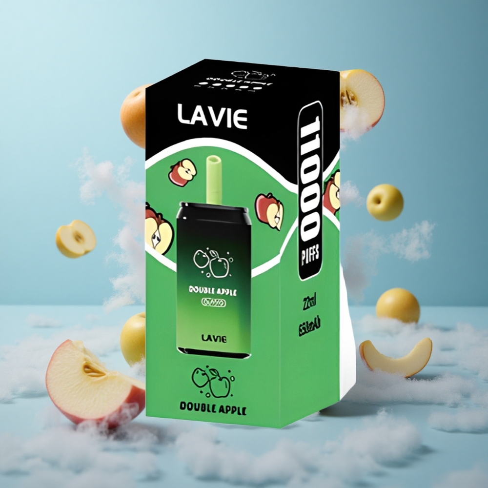 Lavie Aurora 11000 Puffs 22ML Double Apple Type-C Rechargeable