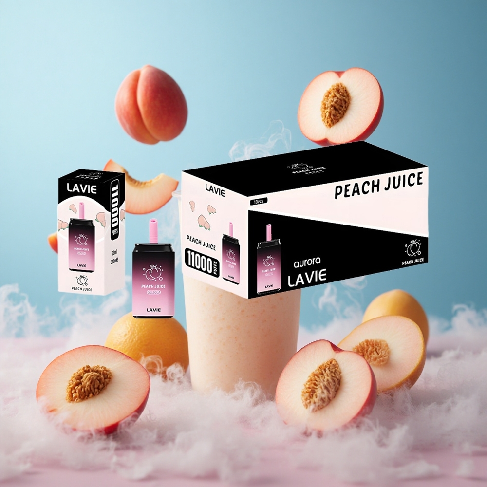 Lavie Aurora 11000 Puffs Peach Juice 22ML 650mAh Type-C Disposable Vape