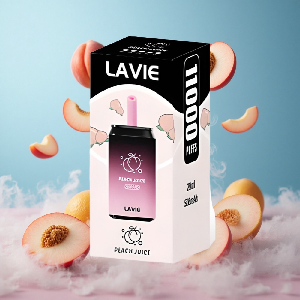 Lavie Aurora 11000 Puffs Peach Juice 22ML 650mAh Type-C Disposable Vape
