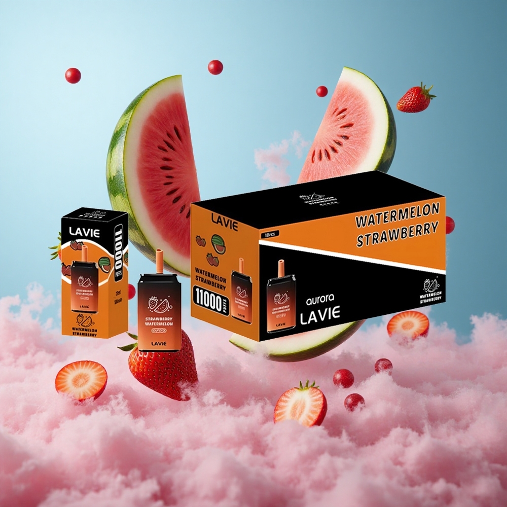Lavie Aurora 11000 Strawberry Watermelon 22ML Type-C Rechargeable