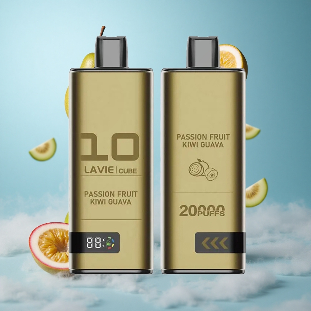 Lavie Cube 20000 Puffs 28ML 600mAh Type-C Disposable Vape Passion Fruit Kiwi Guava