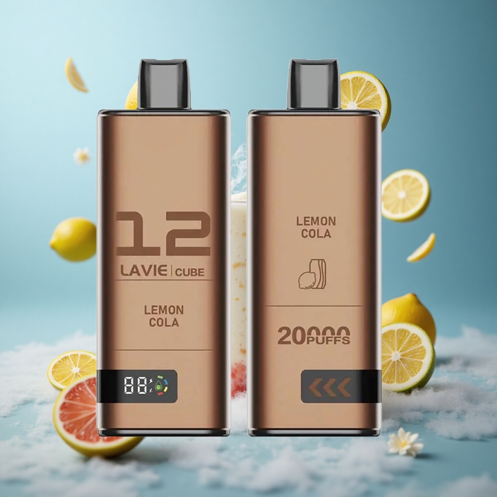 Lavie Cube 20000 Puffs 28ML Lemon Cola Disposable Vape 600mAh Type-C