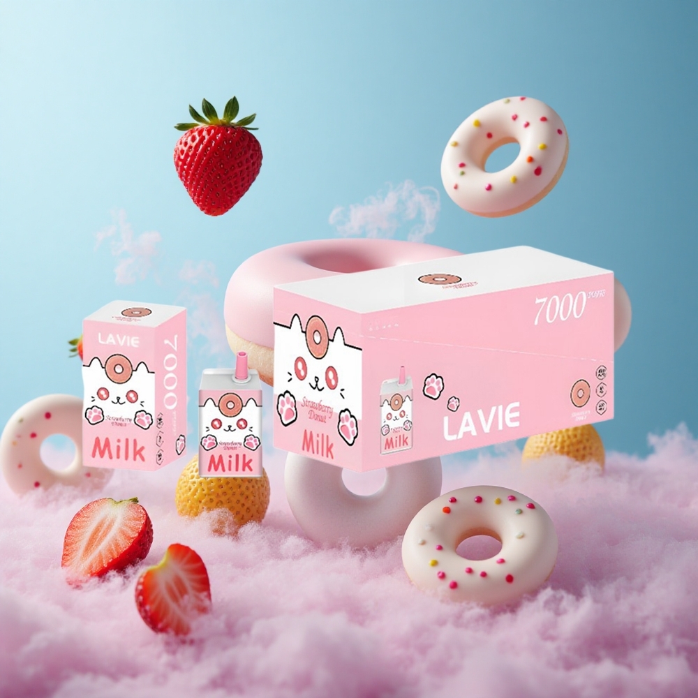 LAVIE Milk 7000 16ML Strawberry Donut Type-C Rechargeable