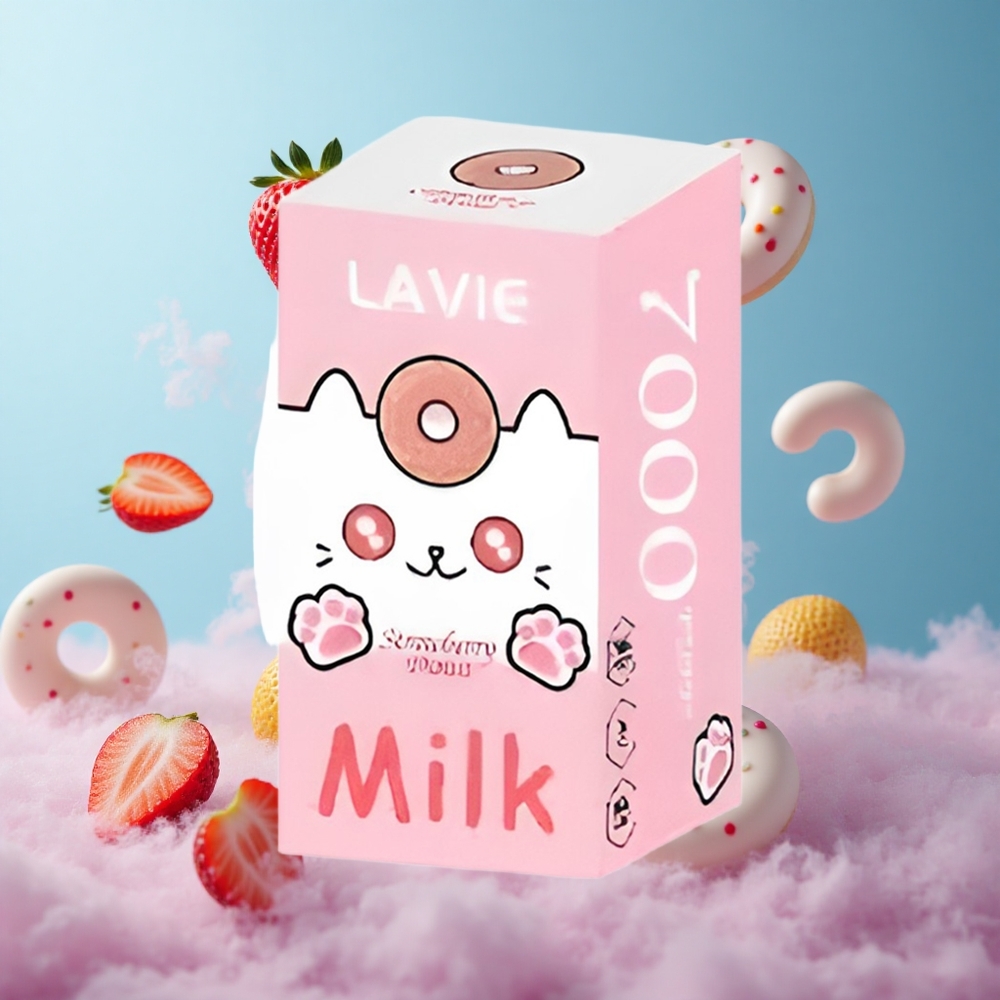 LAVIE Milk 7000 16ML Strawberry Donut Type-C Rechargeable