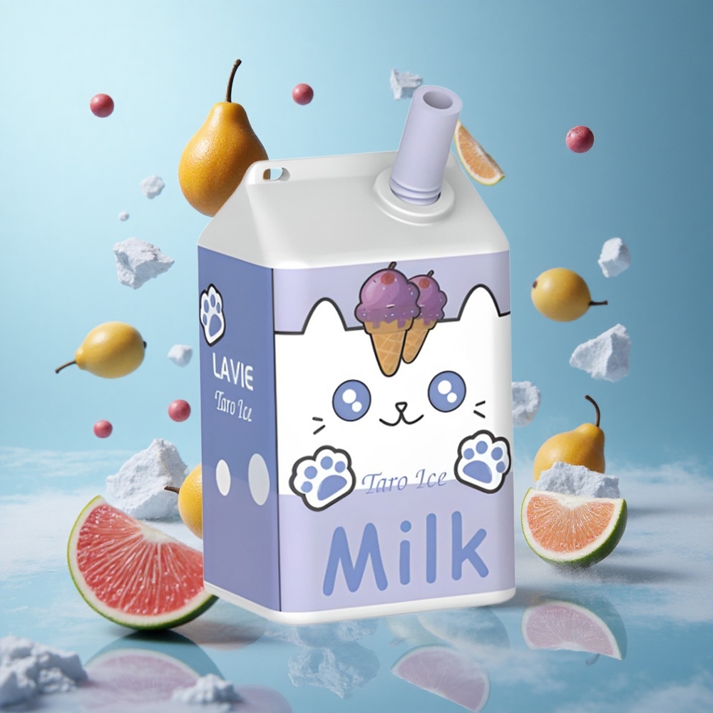 LAVIE Milk 7000 Puffs 16ML Taro Ice Rechargeable Type-C