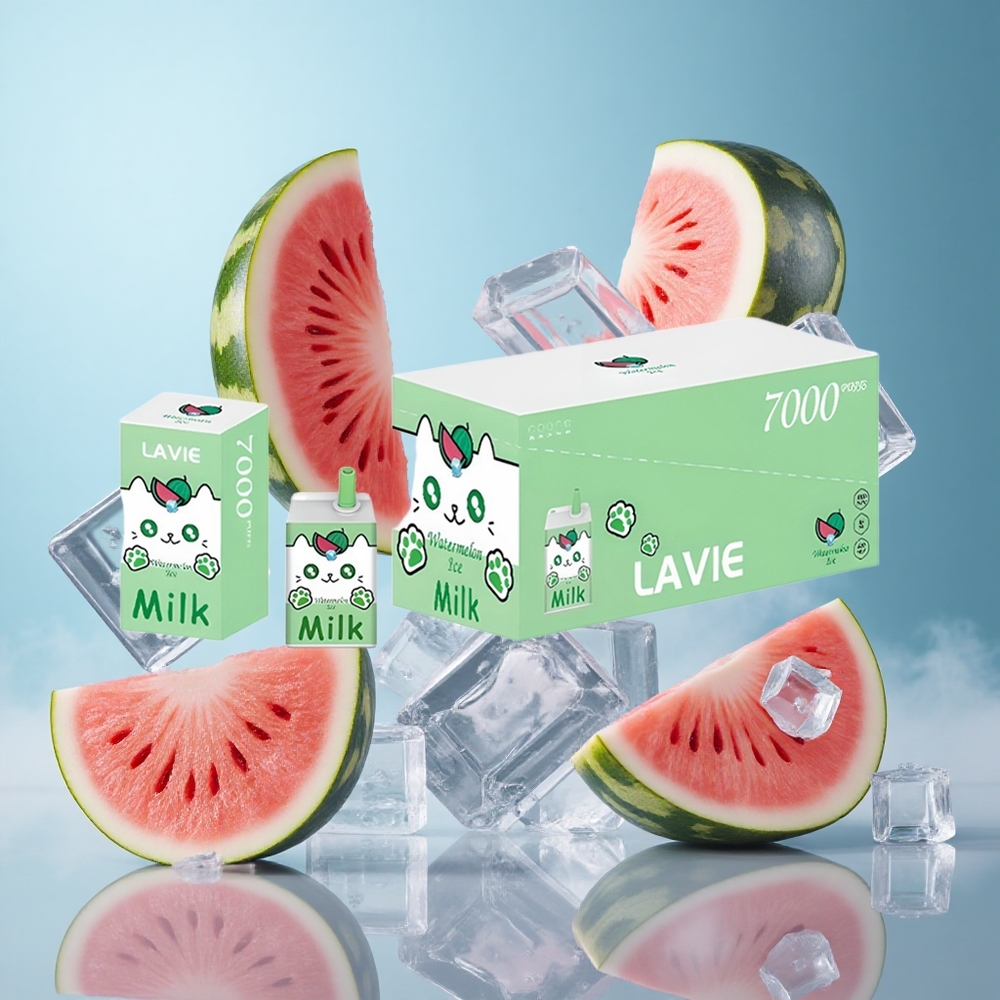 LAVIE Milk 7000 Puffs 16ML Watermelon Ice Type-C Rechargeable