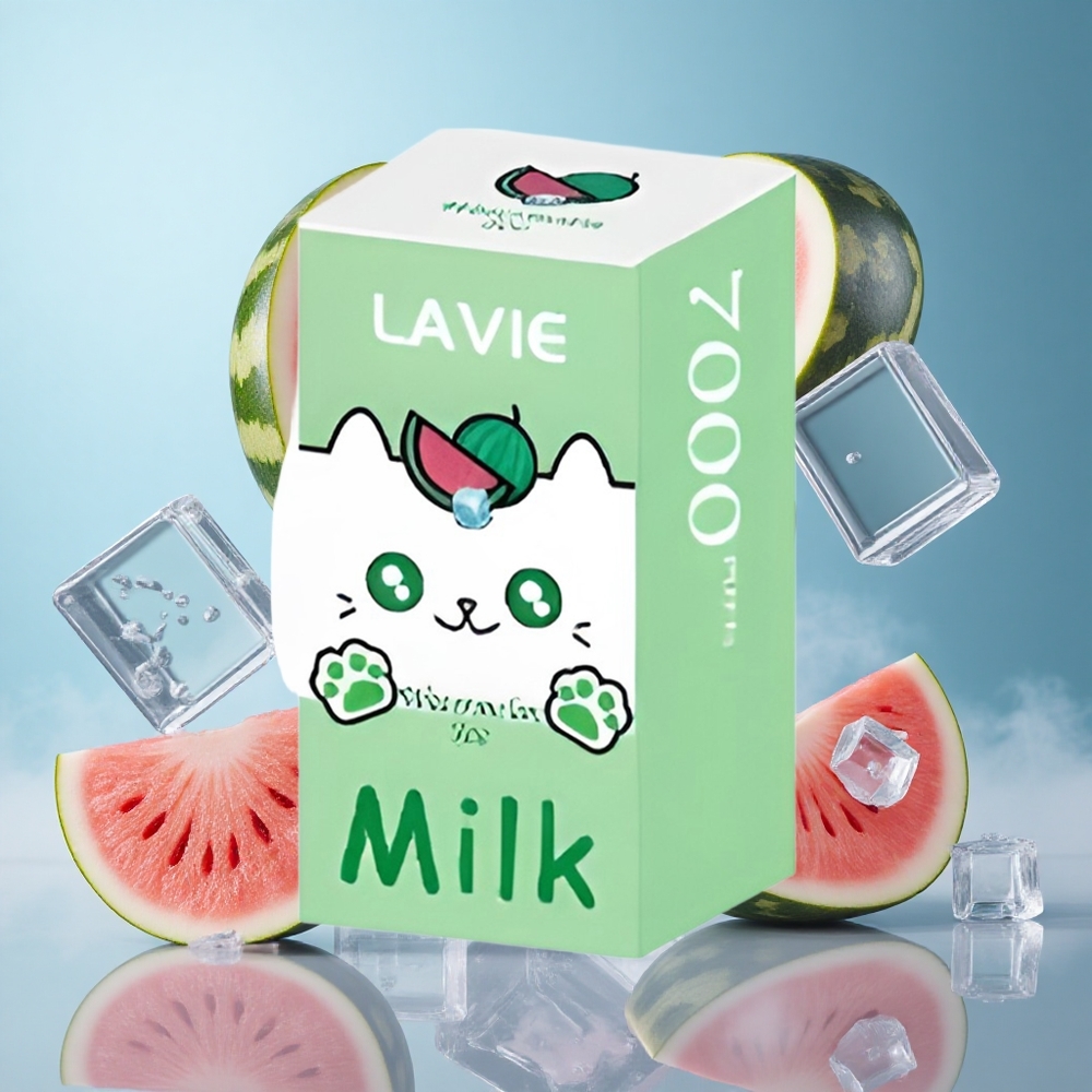 LAVIE Milk 7000 Puffs 16ML Watermelon Ice Type-C Rechargeable